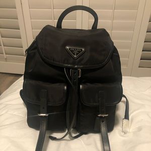 PRADA Backpack - Small - Black - NWT